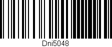 Código de barras (EAN, GTIN, SKU, ISBN): 'Dni5048'