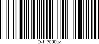 Código de barras (EAN, GTIN, SKU, ISBN): 'Dvh-7880av'