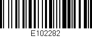 Código de barras (EAN, GTIN, SKU, ISBN): 'E102282'