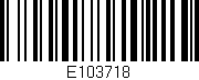 Código de barras (EAN, GTIN, SKU, ISBN): 'E103718'