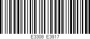 Código de barras (EAN, GTIN, SKU, ISBN): 'E3308/E3917'