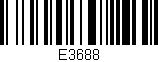 Código de barras (EAN, GTIN, SKU, ISBN): 'E3688'