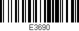 Código de barras (EAN, GTIN, SKU, ISBN): 'E3690'