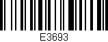 Código de barras (EAN, GTIN, SKU, ISBN): 'E3693'