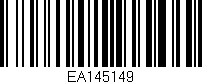 Código de barras (EAN, GTIN, SKU, ISBN): 'EA145149'