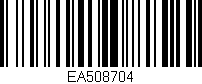 Código de barras (EAN, GTIN, SKU, ISBN): 'EA508704'