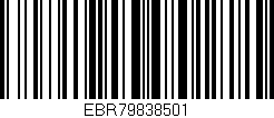 Código de barras (EAN, GTIN, SKU, ISBN): 'EBR79838501'