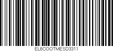 Código de barras (EAN, GTIN, SKU, ISBN): 'EL6COOTMESD3311'