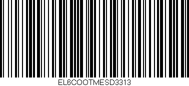 Código de barras (EAN, GTIN, SKU, ISBN): 'EL6COOTMESD3313'