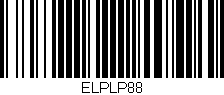 Código de barras (EAN, GTIN, SKU, ISBN): 'ELPLP88'