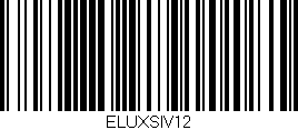 Código de barras (EAN, GTIN, SKU, ISBN): 'ELUXSIV12'