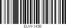 Código de barras (EAN, GTIN, SKU, ISBN): 'ELW-143B'