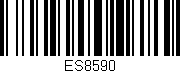 Código de barras (EAN, GTIN, SKU, ISBN): 'ES8590'