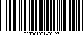 Código de barras (EAN, GTIN, SKU, ISBN): 'EST001301400127'
