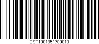 Código de barras (EAN, GTIN, SKU, ISBN): 'EST1301651700010'