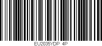 Código de barras (EAN, GTIN, SKU, ISBN): 'EU2035YDP/4P'