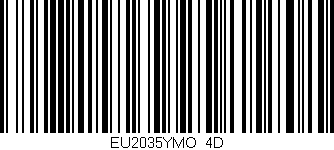 Código de barras (EAN, GTIN, SKU, ISBN): 'EU2035YMO/4D'