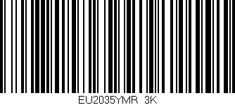 Código de barras (EAN, GTIN, SKU, ISBN): 'EU2035YMR/3K'