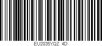 Código de barras (EAN, GTIN, SKU, ISBN): 'EU2035YQZ/4D'