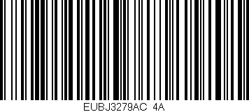 Código de barras (EAN, GTIN, SKU, ISBN): 'EUBJ3279AC/4A'