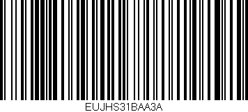 Código de barras (EAN, GTIN, SKU, ISBN): 'EUJHS31BAA3A'