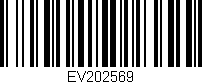 Código de barras (EAN, GTIN, SKU, ISBN): 'EV202569'