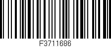 Código de barras (EAN, GTIN, SKU, ISBN): 'F3711686'