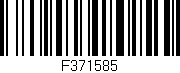 Código de barras (EAN, GTIN, SKU, ISBN): 'F371585'
