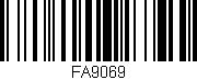 Código de barras (EAN, GTIN, SKU, ISBN): 'FA9069'