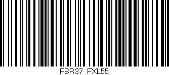Código de barras (EAN, GTIN, SKU, ISBN): 'FBR37/FXL55'