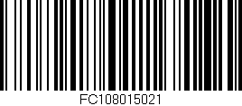 Código de barras (EAN, GTIN, SKU, ISBN): 'FC108015021'