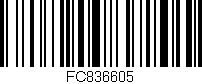 Código de barras (EAN, GTIN, SKU, ISBN): 'FC836605'