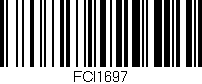 Código de barras (EAN, GTIN, SKU, ISBN): 'FCI1697'