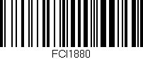 Código de barras (EAN, GTIN, SKU, ISBN): 'FCI1880'
