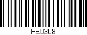 Código de barras (EAN, GTIN, SKU, ISBN): 'FE0308'