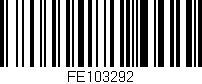 Código de barras (EAN, GTIN, SKU, ISBN): 'FE103292'