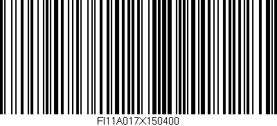 Código de barras (EAN, GTIN, SKU, ISBN): 'FI11A017X150400'