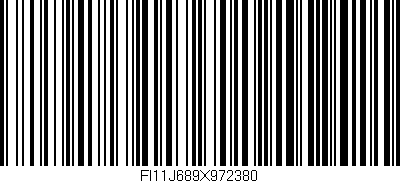 Código de barras (EAN, GTIN, SKU, ISBN): 'FI11J689X972380'