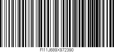 Código de barras (EAN, GTIN, SKU, ISBN): 'FI11J689X972390'