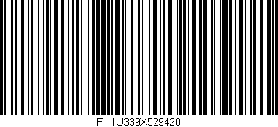 Código de barras (EAN, GTIN, SKU, ISBN): 'FI11U339X529420'