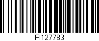 Código de barras (EAN, GTIN, SKU, ISBN): 'FI127783'