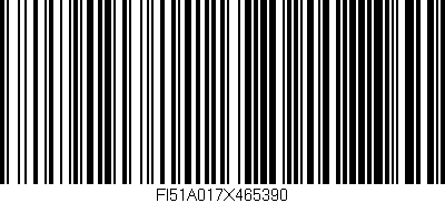 Código de barras (EAN, GTIN, SKU, ISBN): 'FI51A017X465390'