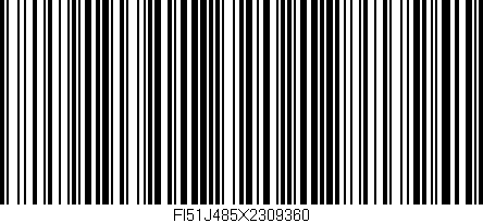 Código de barras (EAN, GTIN, SKU, ISBN): 'FI51J485X2309360'