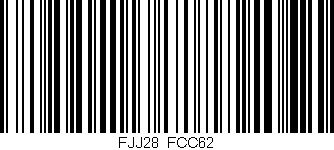 Código de barras (EAN, GTIN, SKU, ISBN): 'FJJ28/FCC62'