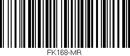 Código de barras (EAN, GTIN, SKU, ISBN): 'FK168-MR'