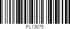 Código de barras (EAN, GTIN, SKU, ISBN): 'FL13075'