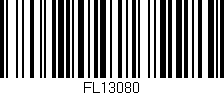 Código de barras (EAN, GTIN, SKU, ISBN): 'FL13080'