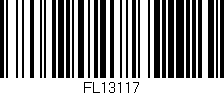 Código de barras (EAN, GTIN, SKU, ISBN): 'FL13117'
