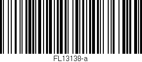 Código de barras (EAN, GTIN, SKU, ISBN): 'FL13138-a'