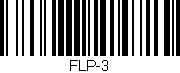 Código de barras (EAN, GTIN, SKU, ISBN): 'FLP-3'